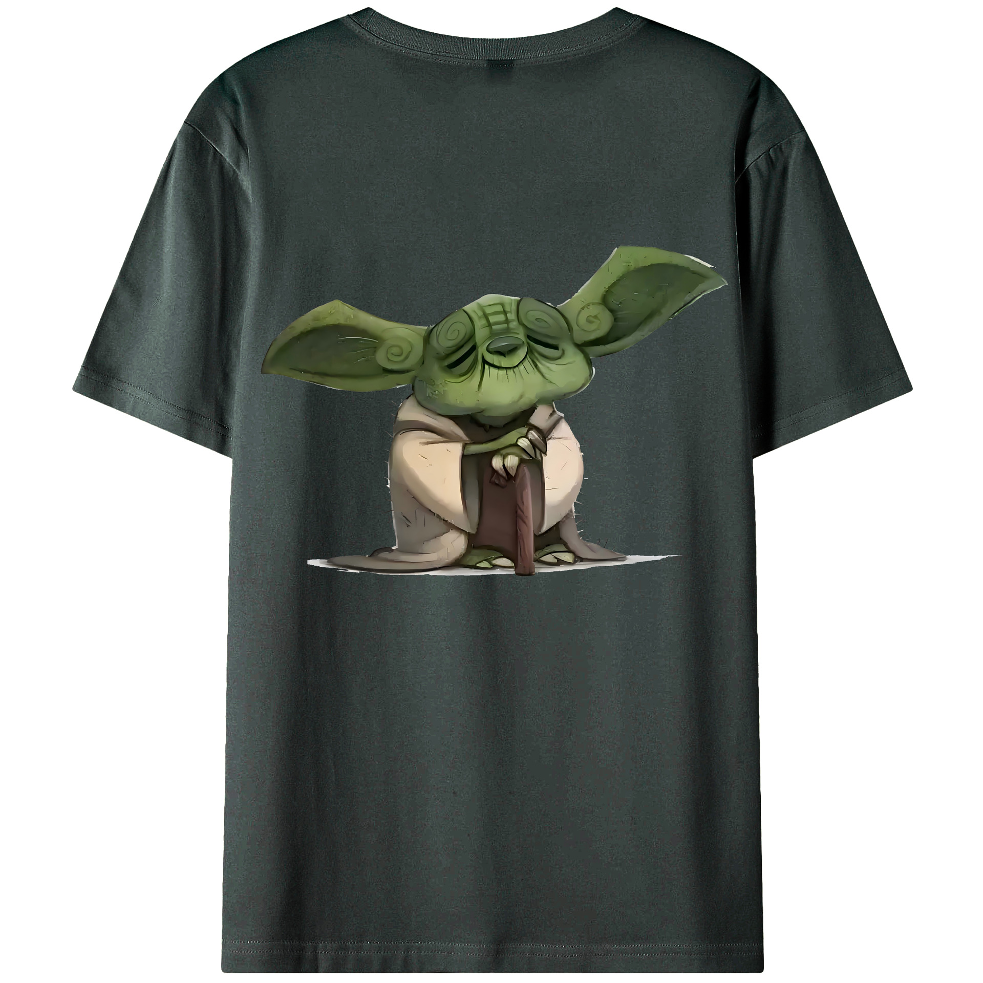 （画像用） スター・ウォーズ Star Wars 綿100％ メンズ半袖Tシャツ（バックプリント） 通気性